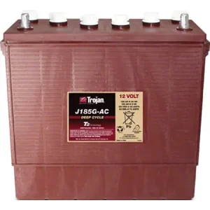 Trojan j185gac deep cycle 12v battery t2 technology
